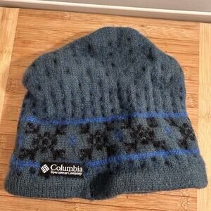 Vintage Columbia wool beanie